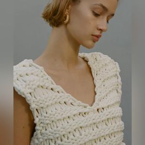 Urban Outfitters Cream Bulky Croch